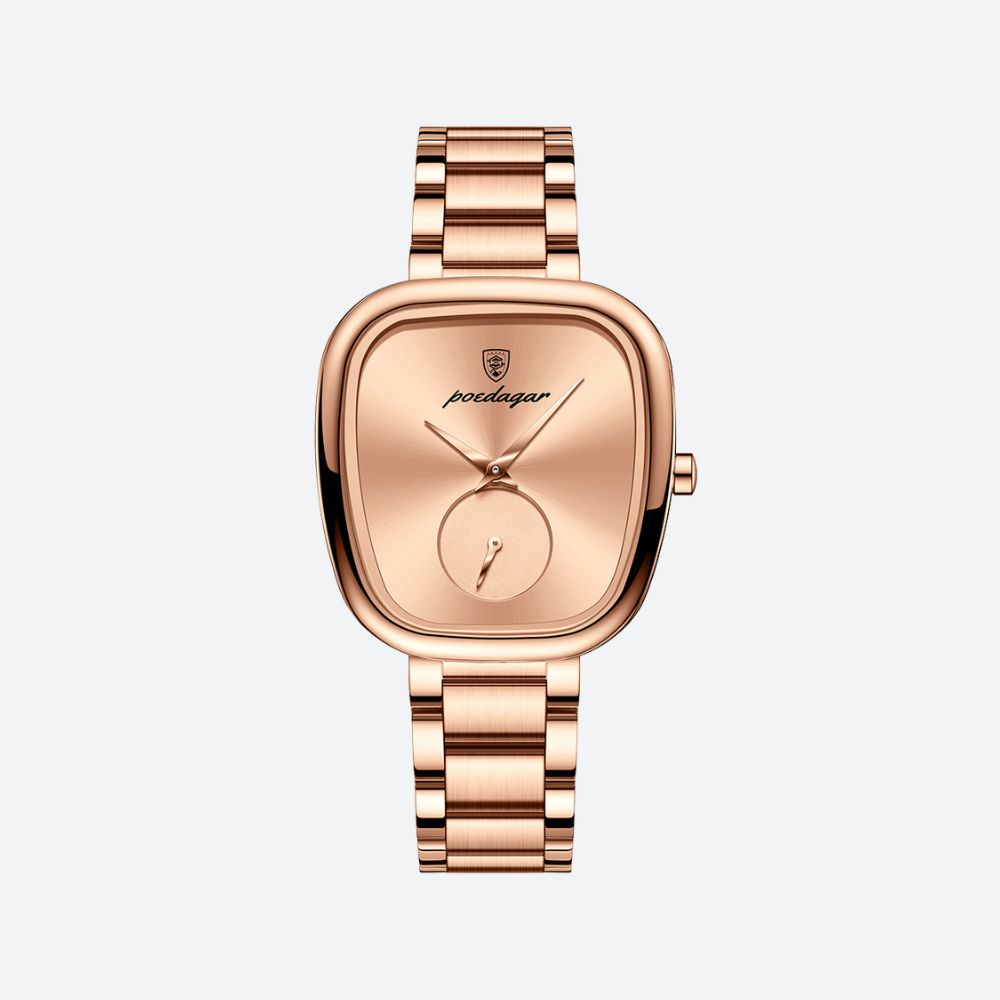 Montre Femme Élégante Quartz, Acier Étanche