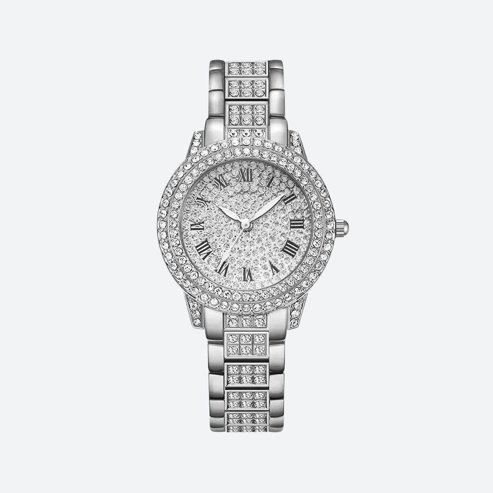 Montre Femme Élégante Strass Mécanique