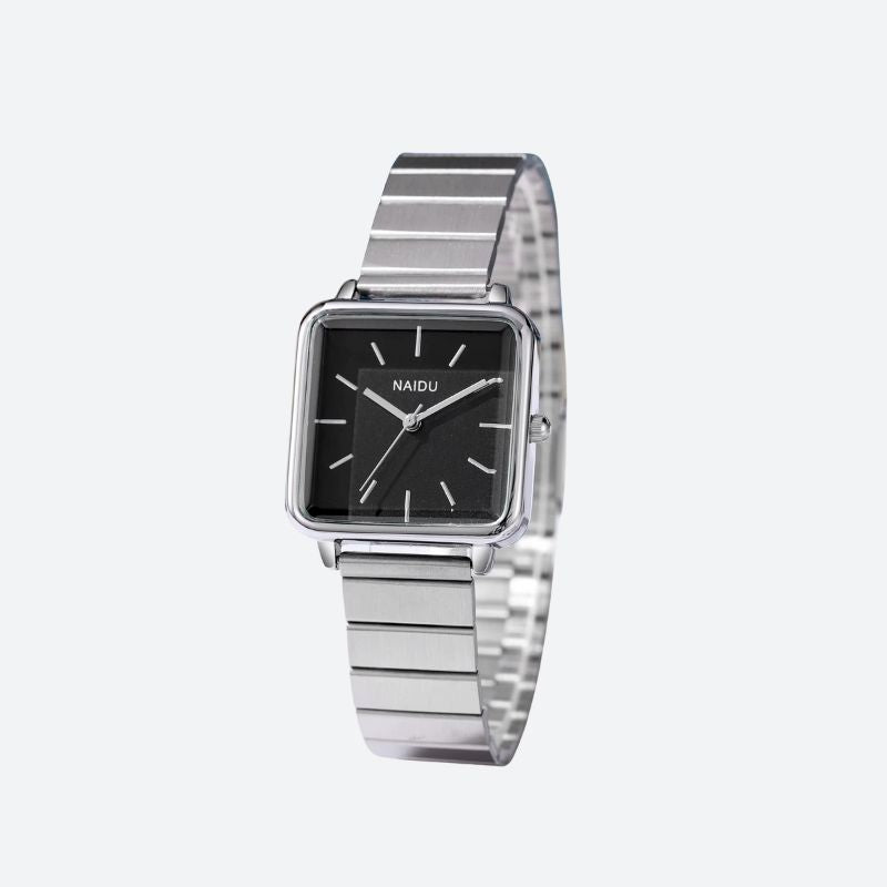 Montre Femme quartz rétro cadran carré