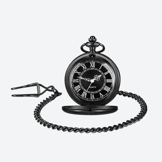 Montre à Gousset Homme Design Rétro Élégant