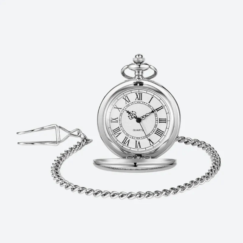 Montre à Gousset Homme Design Rétro Élégant