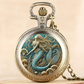 Montre à Gousset Homme Vintage Sirène Bronze