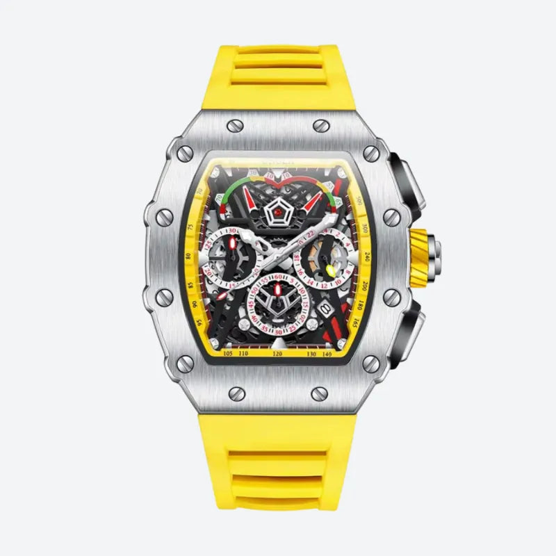 Montre Homme Automatique, Boitier tonneau