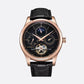 Montre Homme Automatique avec Phase de Lune et Tourbillon