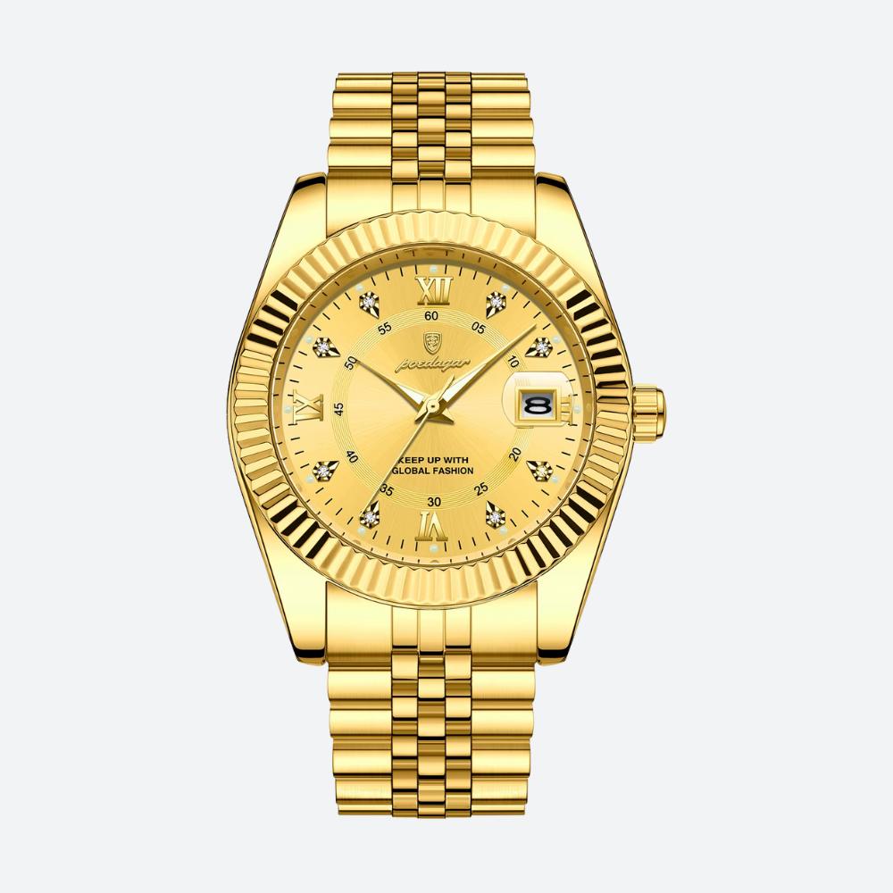 Montre Homme Luxe Quartz, Chiffre Romain