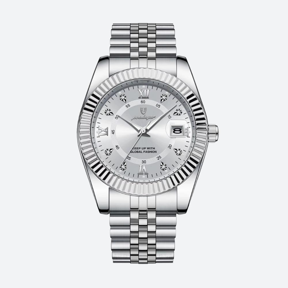 Montre Homme Luxe Quartz, Chiffre Romain