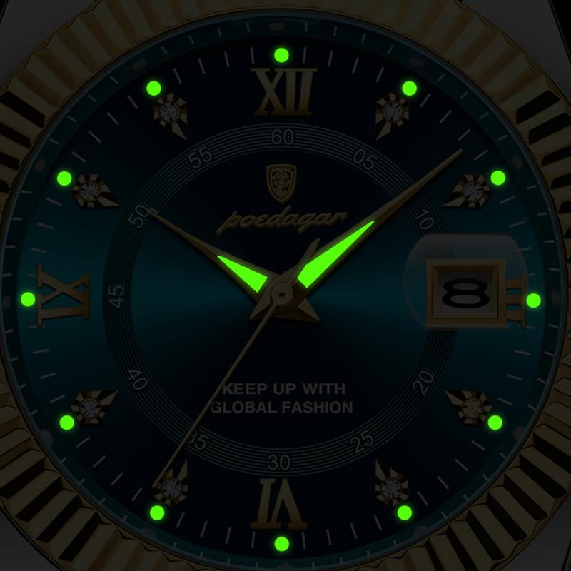 Montre Homme Luxe Quartz, Chiffre Romain