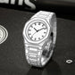 Montre Homme Quartz Minimaliste, Design Épuré
