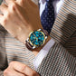 Montre Homme Quartz Élégante avec Bracelet Cuir