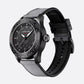 Montre Homme Solaire Aviateur avec Cadran 43 mm, Bracelet Nylon