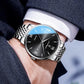Montre Homme Ultra-Fine en Acier, Design Minimaliste
