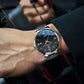 Montre Homme Ultra-Fine en Acier, Design Minimaliste
