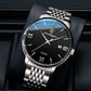 Montre Homme Ultra-Fine en Acier, Design Minimaliste