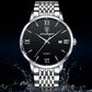 Montre Homme Ultra-Fine en Acier, Design Minimaliste