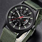 Montre Homme Vintage Militaire Quartz Bracelet Nylon 41mm
