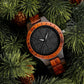 Montre Homme en Bois Viking Noir
