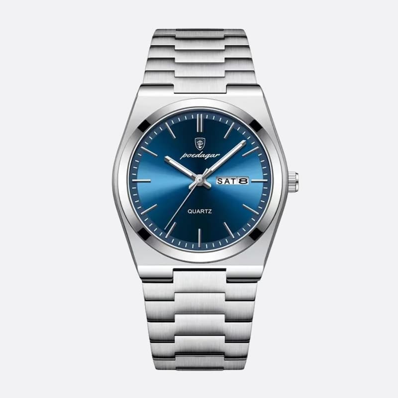 Montre Luxe Homme Quartz Design Moderne