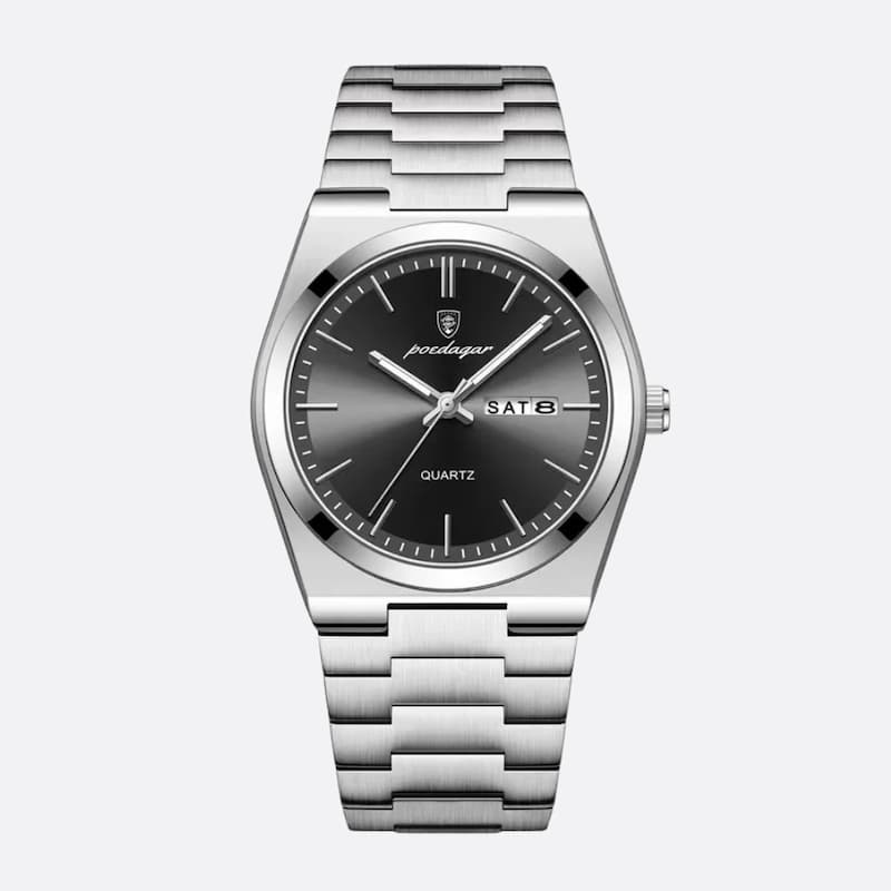 Montre Luxe Homme Quartz Design Moderne