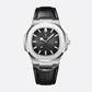 Montre Luxe Homme Style Nautilus Bracelet Cuir