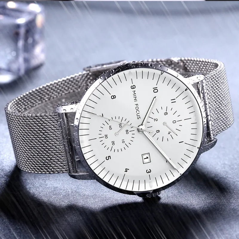 Montre Luxe Quartz Précis et Look Raffiné