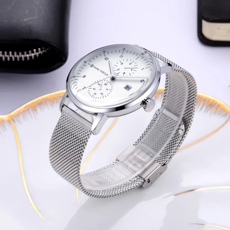 Montre Luxe Quartz Précis et Look Raffiné