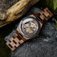 Montre Mécanique En Bois Homme Artisanat Naturel
