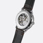 Montre Mécanique Homme Bracelet Cuir, Remontage Manuel