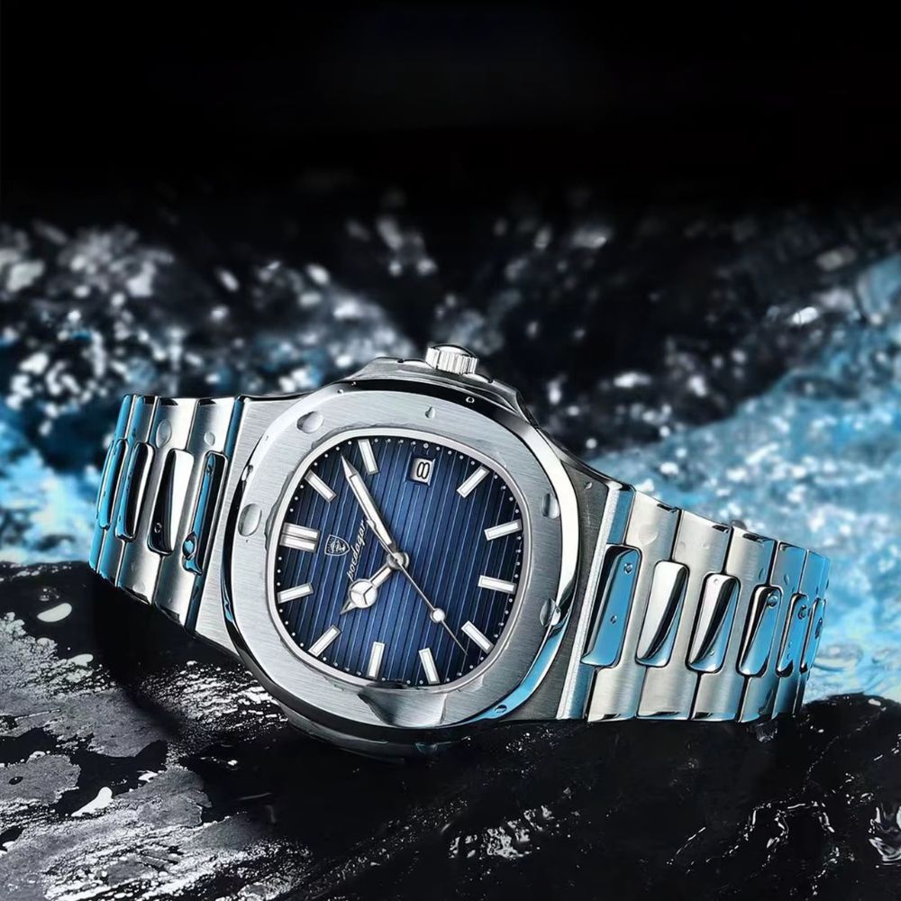 Montre Quartz Homme Style Luxe