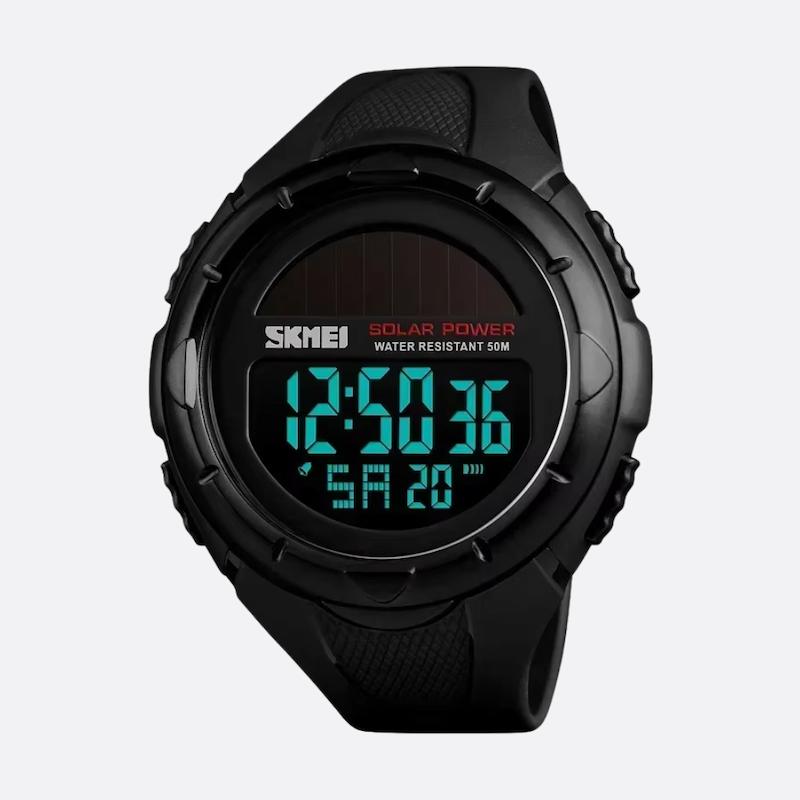 Montre Solaire Digitale Homme, Multifonctions