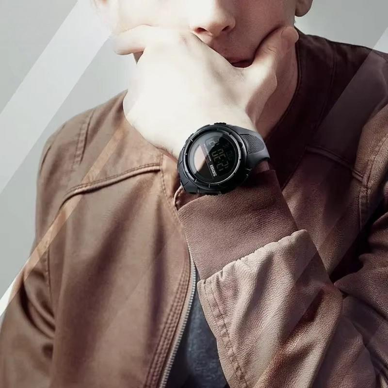 Montre Solaire Digitale Homme, Multifonctions