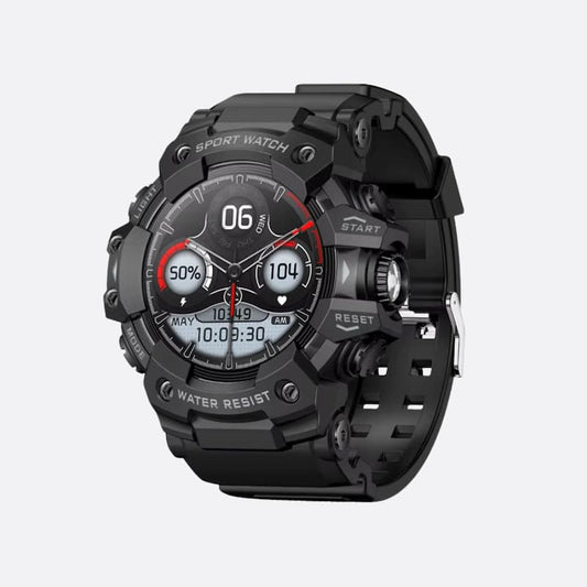 Montre Sport Connectée Homme Écran AMOLED 1,32"