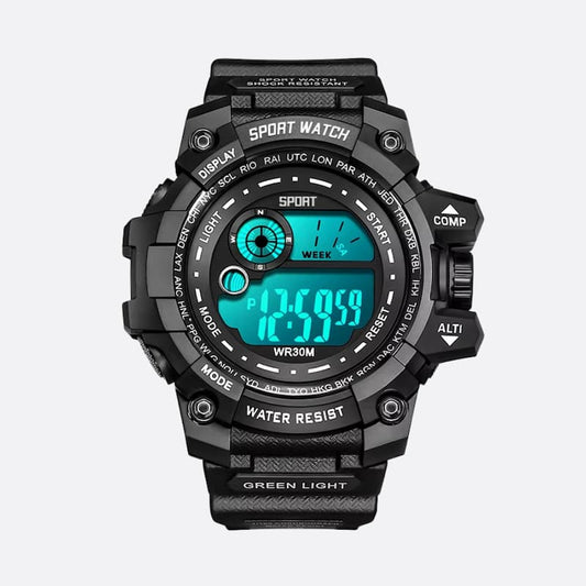 Montre Sport Digitale Homme Style Robuste