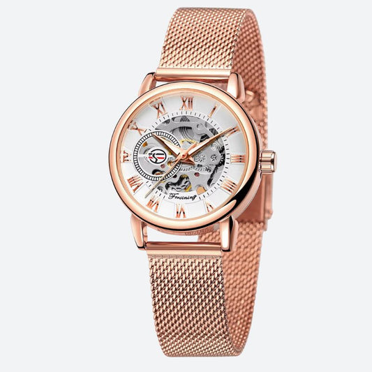 Montre_Squelette_Femme_Ronde_Metal_2