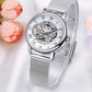 Montre_Squelette_Femme_Ronde_Metal_6