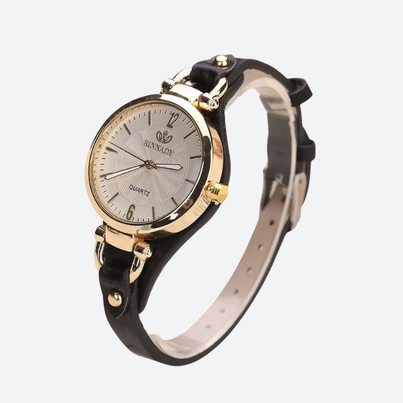 Montre_Vintage_Femme_Cuir_Colore_2