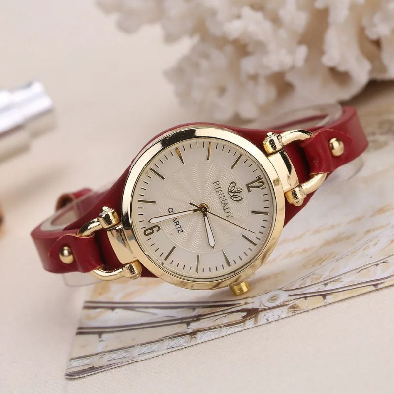 Montre_Vintage_Femme_Cuir_Colore_7 Image