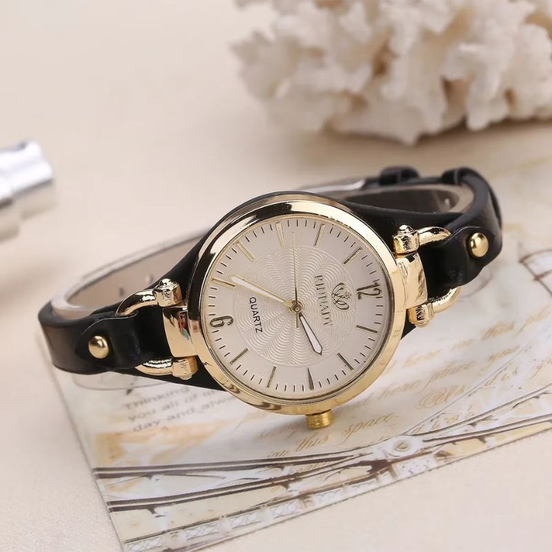 Montre_Vintage_Femme_Cuir_Colore_8 Image