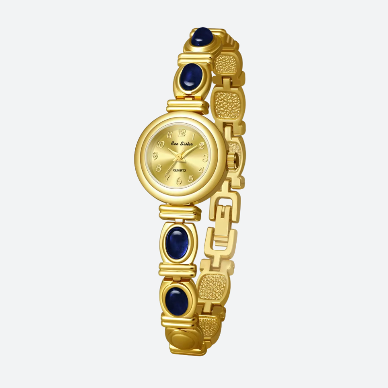 Montre_Vintage_Femme_Ornee_pierres_naturelles_1