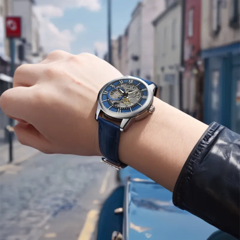 Montre automatique homme - squelette Image