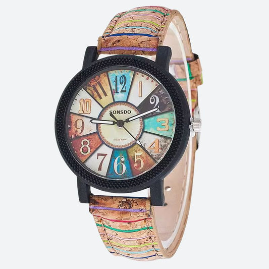 Montre_bois_femme_Patchwork_Retro_1