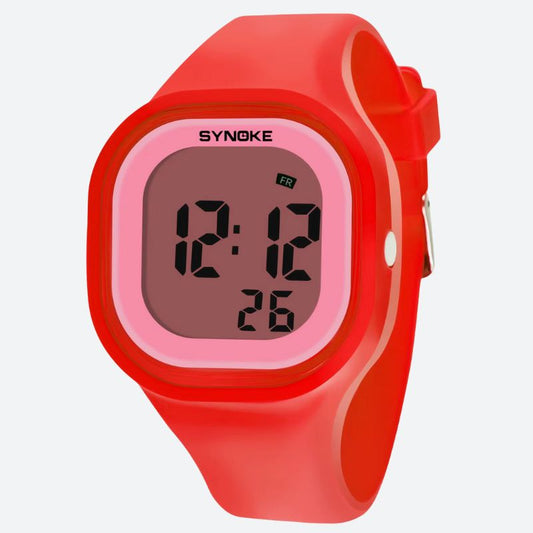Montre digitale enfant Souple Étanchéité 50m