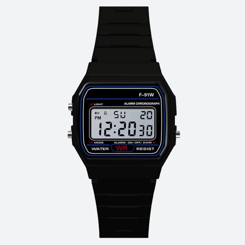 Montre digitale enfant Vintage Étanchéité 30m