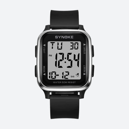 Montre digitale homme, étanche avec chronomètre