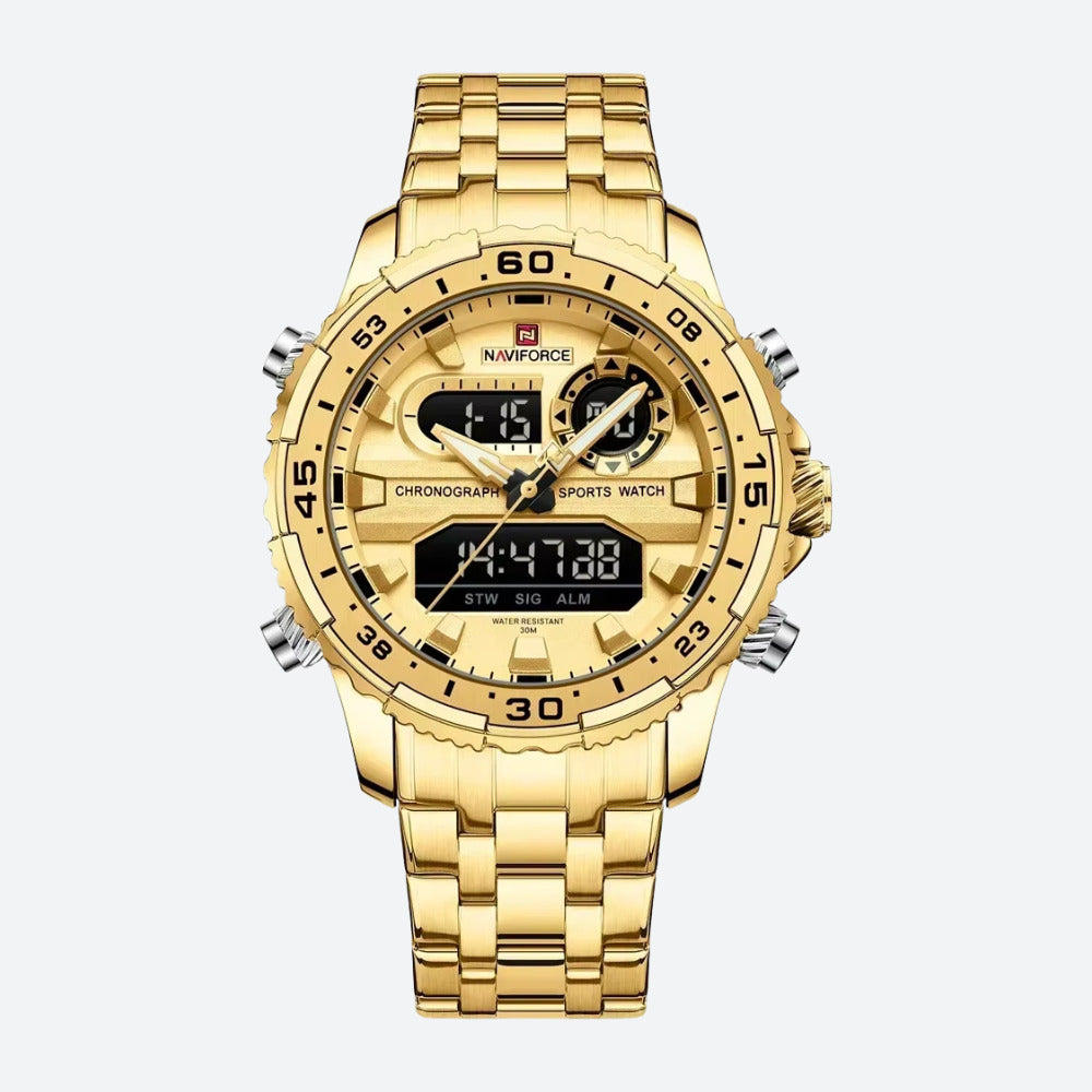 Montre digitale pour homme, chronographe