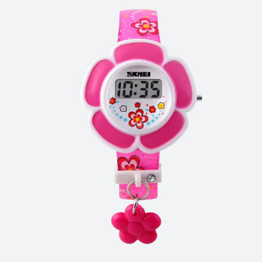 Montre éducative enfant Digitale Fleur