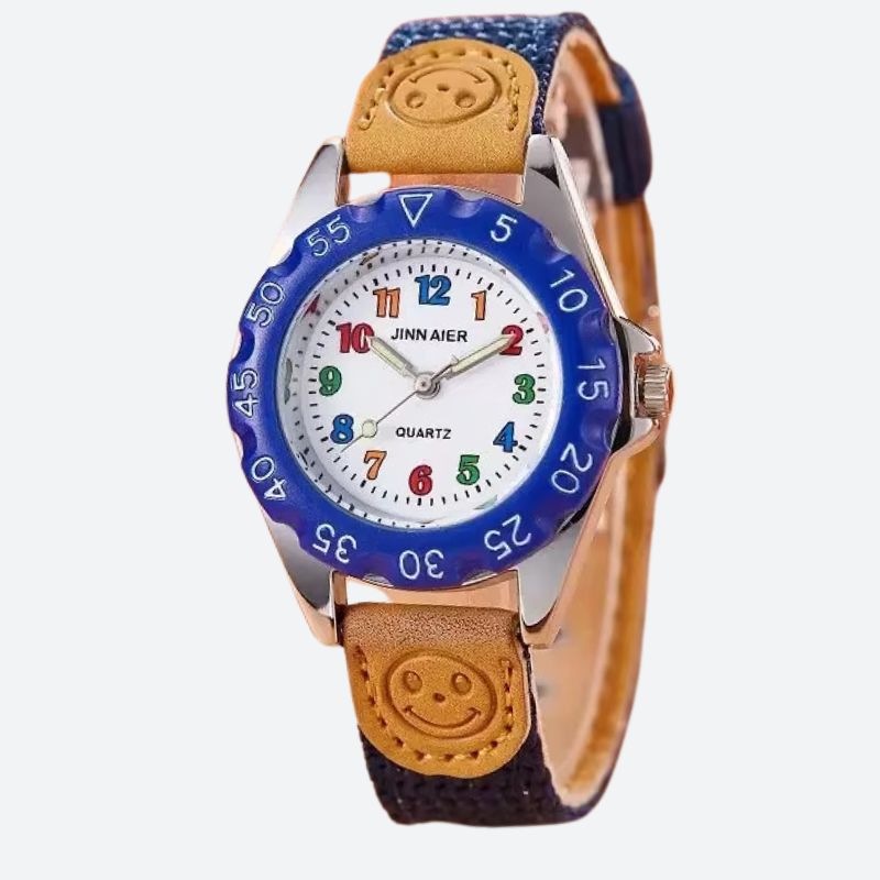 Montre éducative enfant Quartz Bicolore