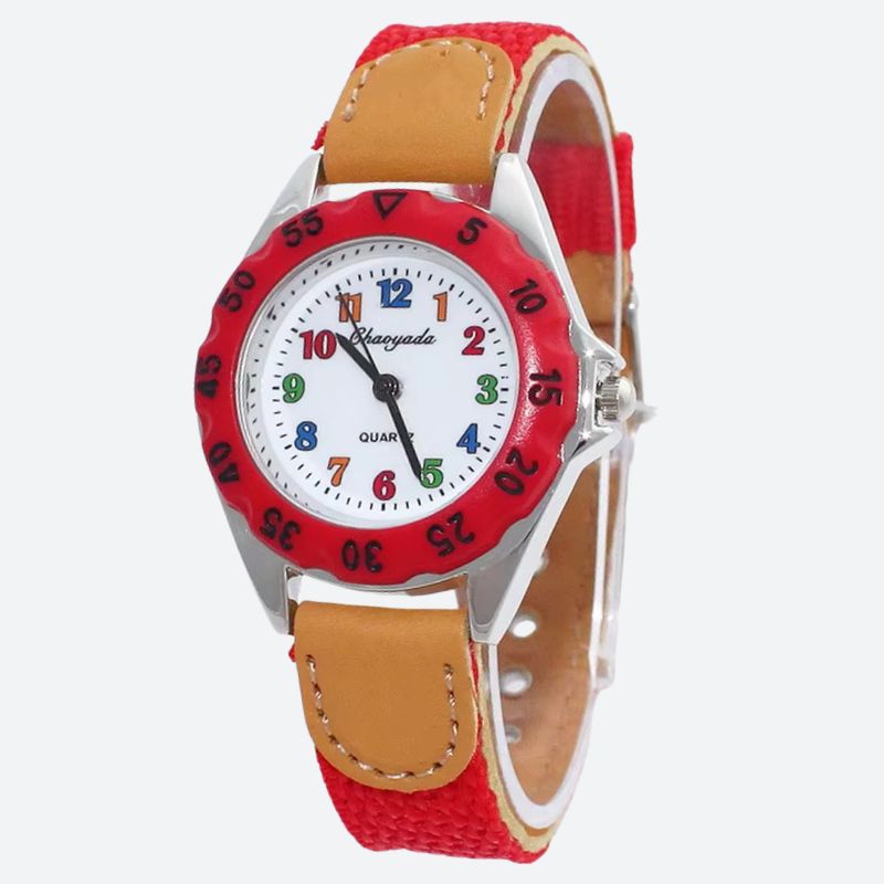 Montre éducative enfant Quartz Tissée