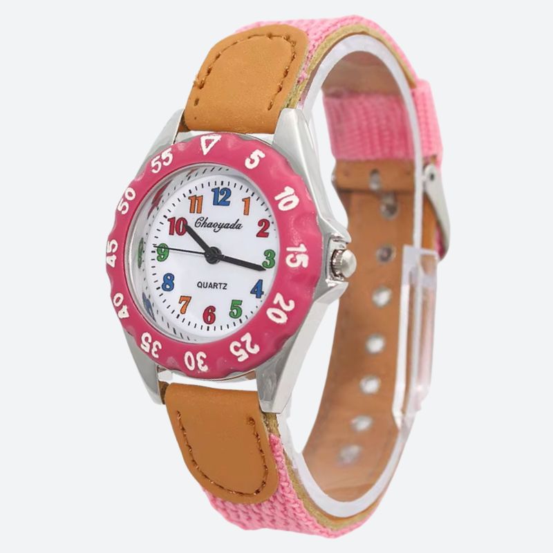 Montre éducative enfant Quartz Tissée