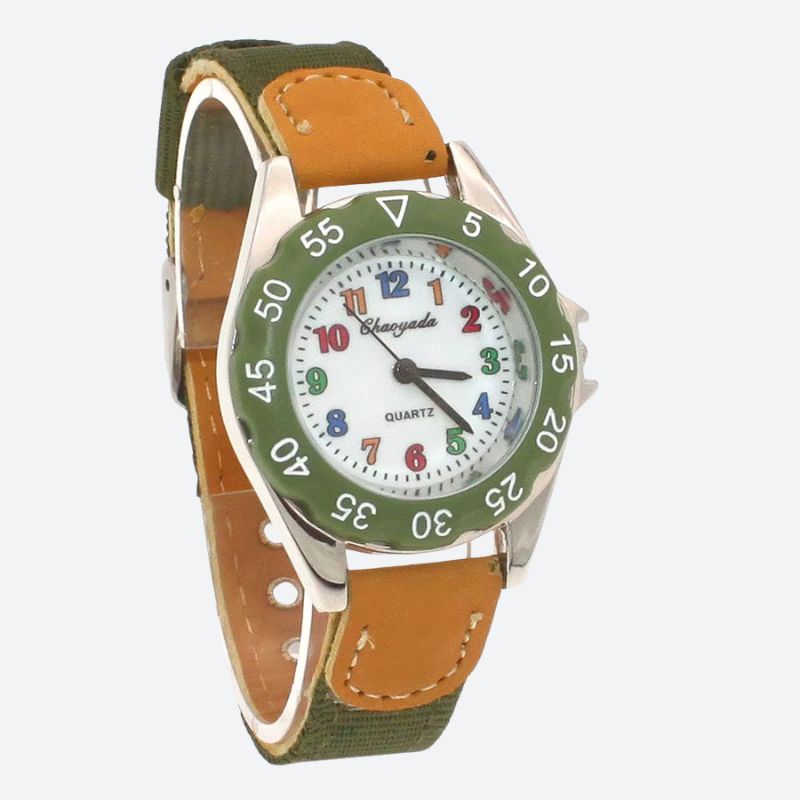 Montre éducative enfant Quartz Tissée