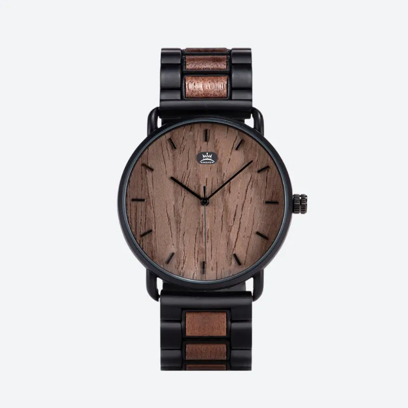 Montre en bois Homme à quartz, Élégance Naturelle